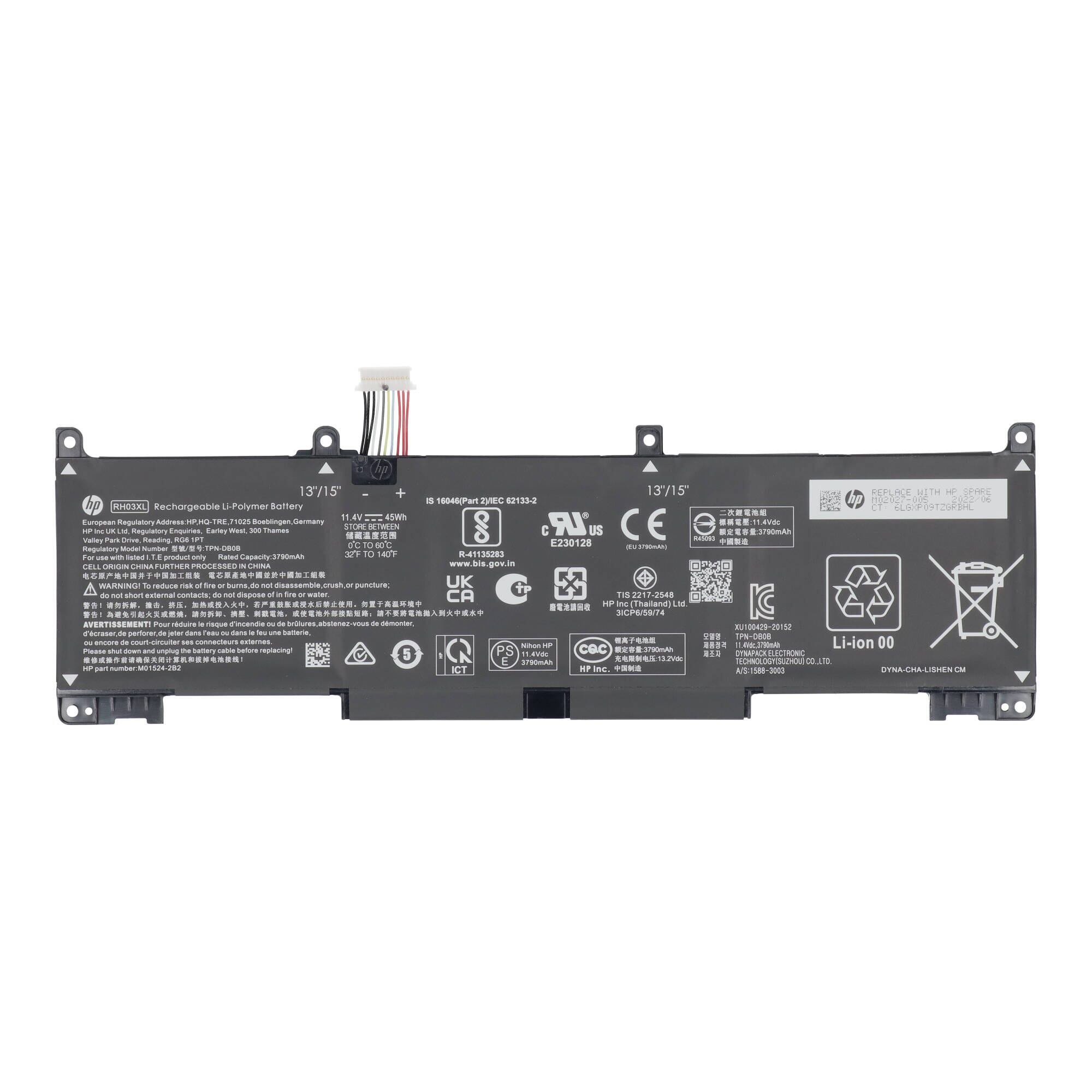 Hp laptop battery 3950 mah