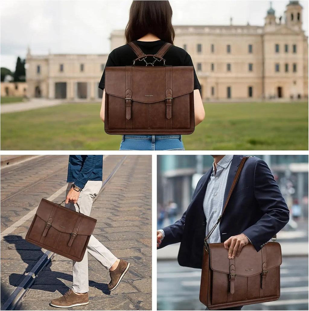 Vintage Laptop Messenger Bag