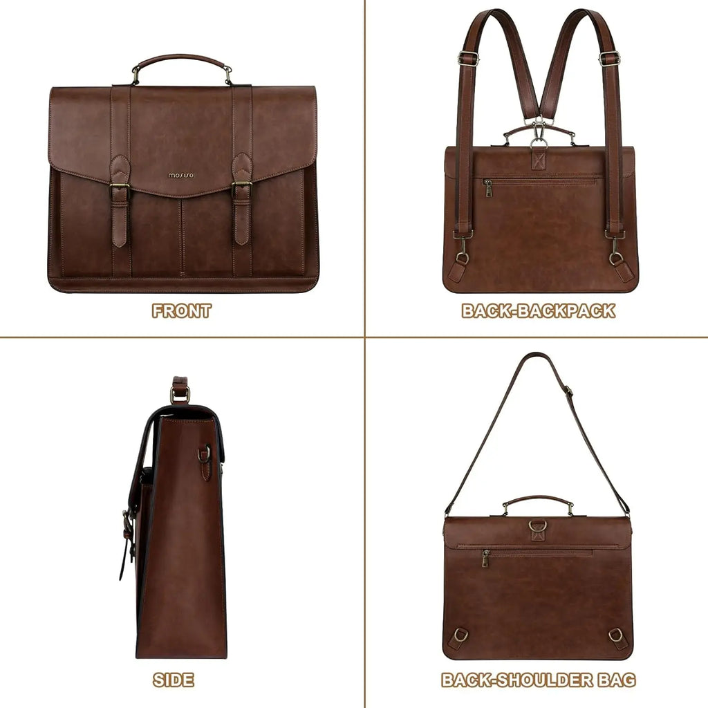 Vintage Laptop Messenger Bag
