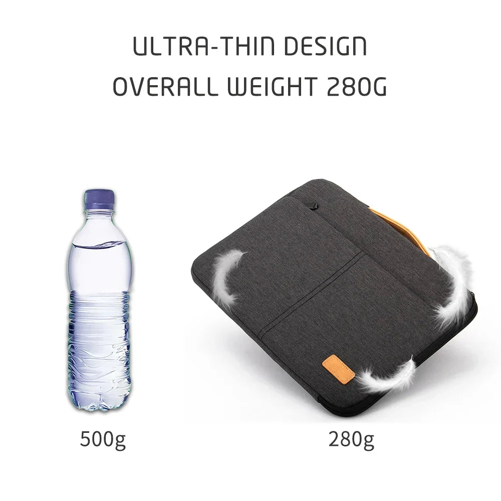 Laptop Sleeve Bag Shockproof Grey